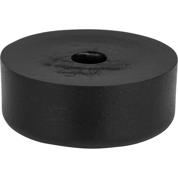 Main product image for 4-Pack Rubber Cabinet Feet 1" Dia. x 0.4" H 260-7513